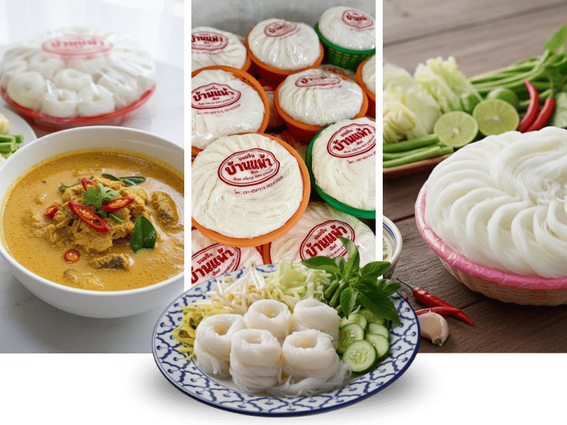 เส้นขนมจีนสำหรับร้านอาหาร